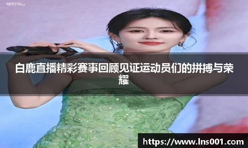 白鹿直播精彩赛事回顾见证运动员们的拼搏与荣耀